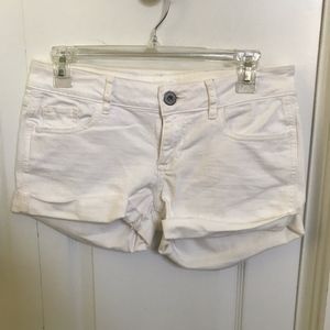 White Shorts